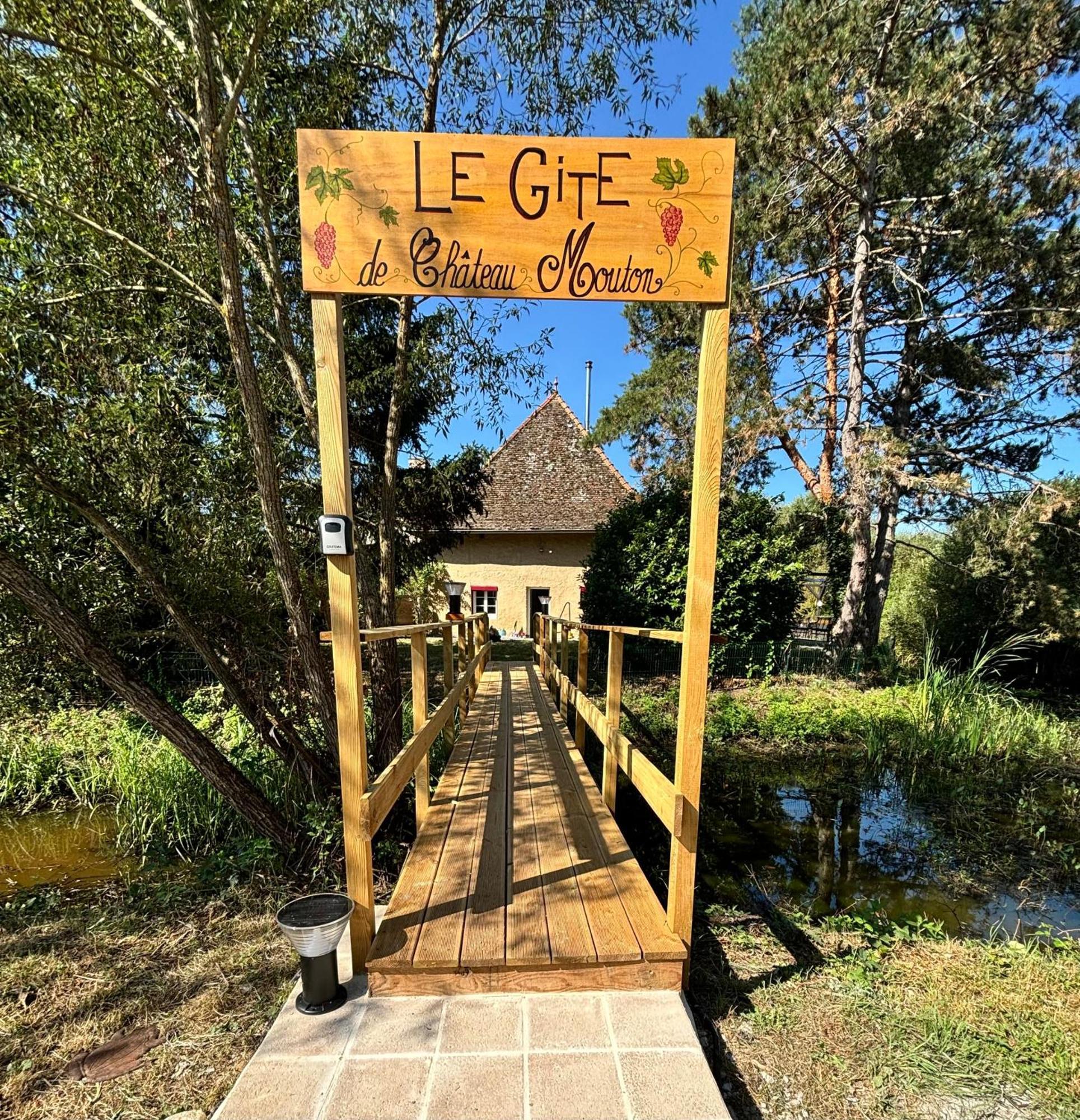 Le Gite Du Chateau Mouton Chatenoy-le-Royal Eksteriør bilde
